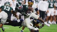 What happened to Cam Edwards? Michigan State RB's latest update after injury scare against Nebraska
