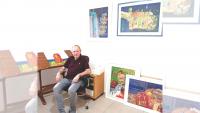 From Zurich to Rehovot: Harry Langbeheim’s paintings reveal the visual world of S.Y. Agnon