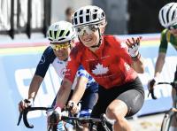 Crash costs Canada’s Magdeleine Vallières Mill repeat at road cycling worlds
