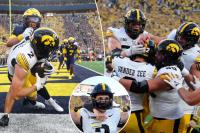 Iowa beats Michigan on last-second touchdown — weeks after Wolverines’ Hail Mary controversy
