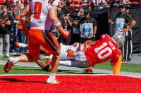 Smith and Sayin’s footwork shines in Ohio State’s 42-19 win over Illinois