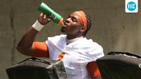 What did Colin Simmons do? Why was he penalized during Tennessee vs Texas? ‘Urination celebration’ explained