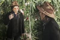 Johnny Depp eats decorative plant at Las Vegas party in bizarre video