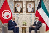 Kuwait FM meets Tunisian, Djiboutian ministers and WFP chief