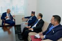 Foreign Minister Khanal and UN High Commissioner for Human Rights Turk hold meeting