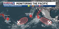 El Niño keeps the Pacific busy while the Atlantic stays tame