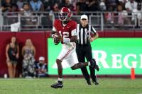 ‘Keelon Russell Has Already Lapped Arch Manning,’ ‘Write a $15M Check for Him’ — CFB Fans React As Alabama QB Lights Up South Carolina With 5 TDs