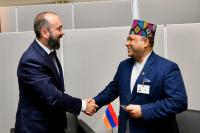 Foreign Minister Khanal holds talks with Armenian counterpart
