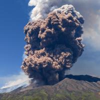 Mount Etna Ash Strands 140 Brussels Airlines Passengers – Catania
