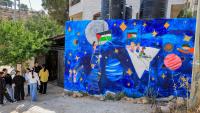 Palestinian children in Hebron turn dreams of freedom into art