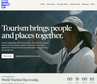 World Tourism Day website launches to connect events and stories worldwide
