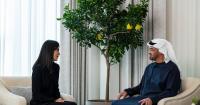 President Sheikh Mohamed holds talks with senior Uzbek official in Abu Dhabi