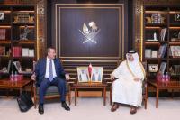 QCB governor, Algerian finance minister discuss enhancing cooperation