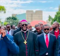 Church holds solidarity Mass as Lusaka Archbishop Banda is summoned for questioning