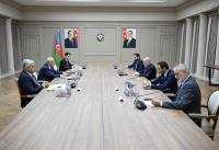 Azerbaijan's PM meets with Syria's Minister of Economy and Industry