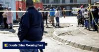 South African police probe mining feud shooting, 27 dead as elections near