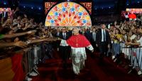 The saints changed history, the Pope told young French people