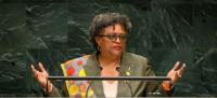 Mottley calls out global financial systems’ disadvantage for vulnerable nations