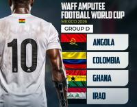 Ghana Draw Angola, Colombia and Iraq as Black Challenge Chase World Cup Glory