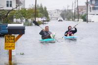 One dead as nor’easter hammers East Coast with more flooding and wind