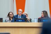 Maltese delegation organises UN meeting on protecting children in armed conflict