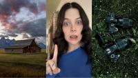 Wyoming photographer was getting ready for a photoshoot with her clients at Jackson Hole. Then, a tourist started mooing at her