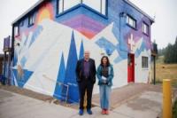 Governor Polis Unveils Colorado 150 Art Installations at Eldora Mountain, Jackson Lake State Park