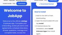 In the US, job seeker gets interview app link, then learns the site was created 10 days earlier