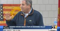 Sherrod Brown visits Mahoning Valley, addresses East Palestine and corporate power