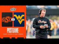 Eric Morris Postgame News Conference – Oklahoma State vs. West Virginia (9-27-2026)