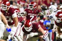 Report card: Arkansas football scores a pair of As in grading win over Tulsa