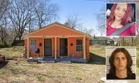 Chaos erupts at salmon-colored Memphis home as woman allegedly lures victim to backyard before he's stripped, shot and beaten by four suspects including 'one-legged Jay'