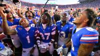 Florida would appear on CFP bracket and host a first-round game based on AP Top 25; 6 SEC teams in