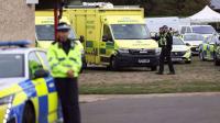 UK police evacuate homes near airbase used by US over bomb threat