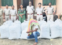 Online courier used to smuggle cannabis in Kalahandi