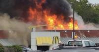 Fire destroys McDonald’s in Lebanon