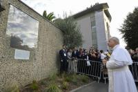 At Lourdes, Pope Leo XIV holds private meeting with abuse survivors