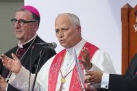 Pope Leo calls assisted dying ‘false compassion’ during visit to shrine known for miraculous cures