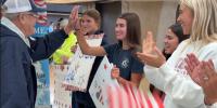 Veterans on Western ND Honor Flight welcomed to Washington, D.C. 