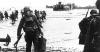 The first American on the beach at D-Day served through the Vietnam War
