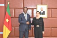 At audience in Yaounde: SMEs ...
