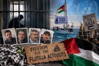 Arrested Gaza-bound flotilla activists facing mounting rights concerns