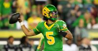 Star Oregon Quarterback Dante Moore Hospitalized After 'Disgusting' Late Hit