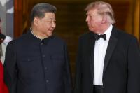 Trump Rolls Out Red Carpet, Xi Presses Him on Taiwan