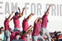 United States storms back in singles to win Presidents Cup 17-13
