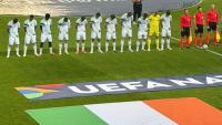 Ireland players refuse to shake hands with Israel squad and snub national anthem