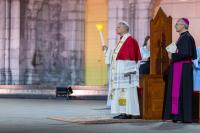 Pope Leo Leads Rosary, Candlelit Procession at Lourdes