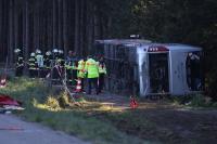 2 dead, 26 injured after coach overturns in Germany