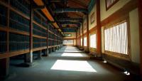 Ancient woodblocks draw you in, the sounds of Mount Gaya make you stay