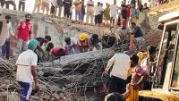 Four dead, nine injured as three-storey building collapses during construction work in Ambala